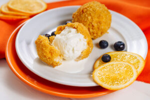 Ways to prepare ice cream - fried ice cream